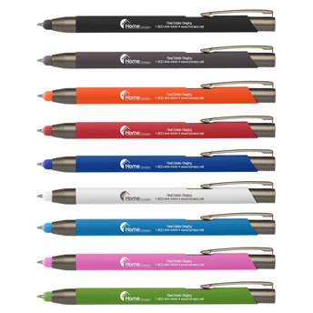 Caneta Paragon Soft Touch em Gunmetal - Família6