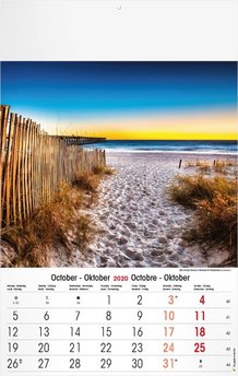 Zeezicht Kalender 2020