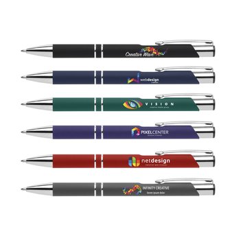 Caneta Paragon de Toque Suave Full Collor Inkjet com Carga Jumbo - Família