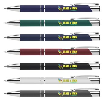 Caneta Paragon Soft Touch Impressão a Cores - Família1